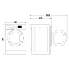 Veļas mašīna Indesit Mtwsa 61294 W Pl 1200 apgr./min 6 kg