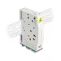Tīkla kabelis DeLOCK Optiskās šķiedras sadales kārba 85936 LC Duplex balta