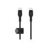 Belkin BOOSTCHARGE PRO Flex USB kabelis 1 m USB 2.0 USB C melns (CAB011BT1MBK)