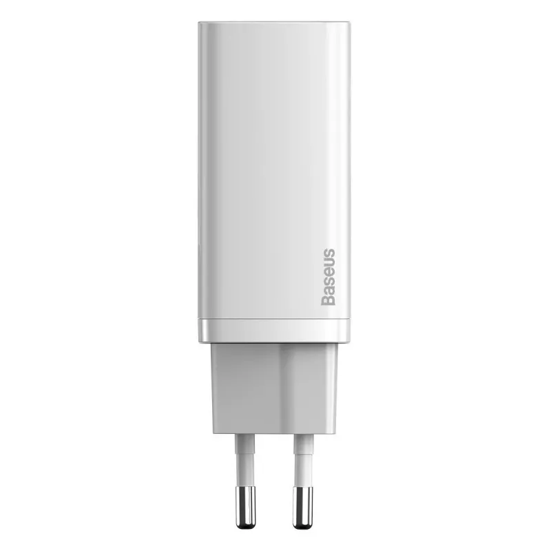 Lādētājs Baseus CCGAN2L-B02 Iekštelpu maiņstrāvas ātrā uzlāde 20V 1xUSB 1xType-C Balts