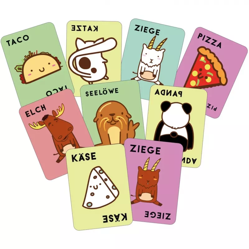 Taco Cat Goat Cheese Pizza: Voll verdreht, kāršu spēle