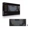 Corsair Gaming K65 Plus Wireless 75% RGB spēļu tastatūra, MLX Sarkans - melna, pelēka
