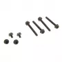 Skrūve/bultskrūve XSPC MPN melna garums 6 mm iepakojumā 8
