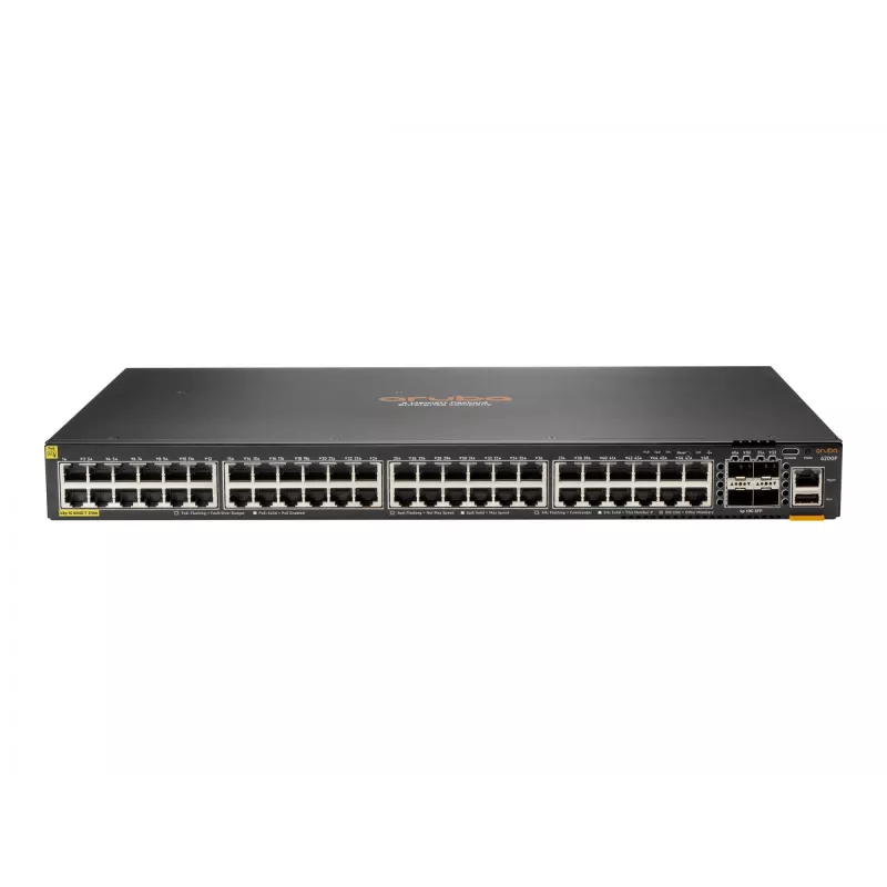 Pārvaldāms slēdzis HP Enterprise Aruba 6200F 48G PoE 370W 4SFP+