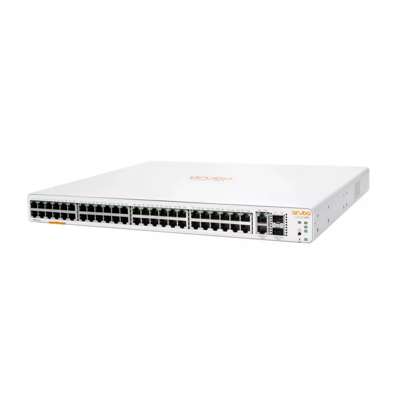 HPE Networking Instant On 1960 48G 2XT 2XF Switch Europe (JL808A#ABB) - (Pēctecis HPE 1950 48G 2SFP+ 2XGT Switch (JG961A#ABB))