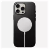 Mobilā tālruņa vāciņš Nomad NM01693185 priekš Apple iPhone 16 Pro Max, āda/TPU/PC, melns, piemērots 17.5 cm (6.9 collu) ekrānam