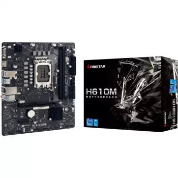 BIOSTAR H610MHD5 DDR5 Micro-ATX mātesplate
