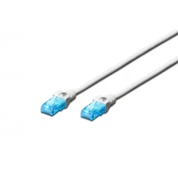 CAT 5e U-UTP savienojuma kabelis 0,5 m balts