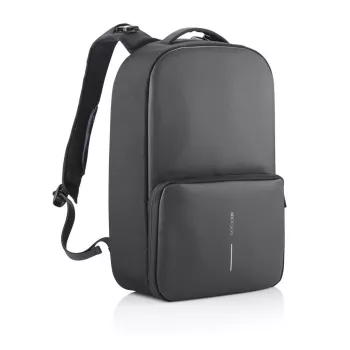 Mugursoma XDDESIGN FLEX GYM BAG — 24 L, piemērota 15,6 collu / 39,6 cm planšetei / piezīmjdatoram, polsterētas regulējamas plecu siksnas, melna
