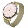 Smartwatch Garett Verona 2 Gold Mesh ar Bluetooth un sirdsdarbības monitoru