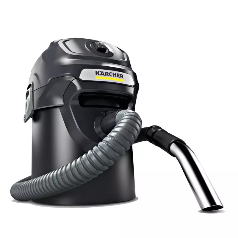 Putekļsūcējs Karcher AD 2 600 AW — sausais pelnu putekļsūcējs, 14 L, 600 AW, šļūtene Ø 3.5 cm, 1 m šļūtene, melns