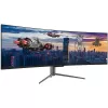 LC-Power LC-M49-DQHD-120-C-Q LED displejs 124,5 cm (49 inch) 5120 x 1440 pikseļi UltraWide Quad HD QLED Melns (LC-M49-DQHD-120-C-Q)