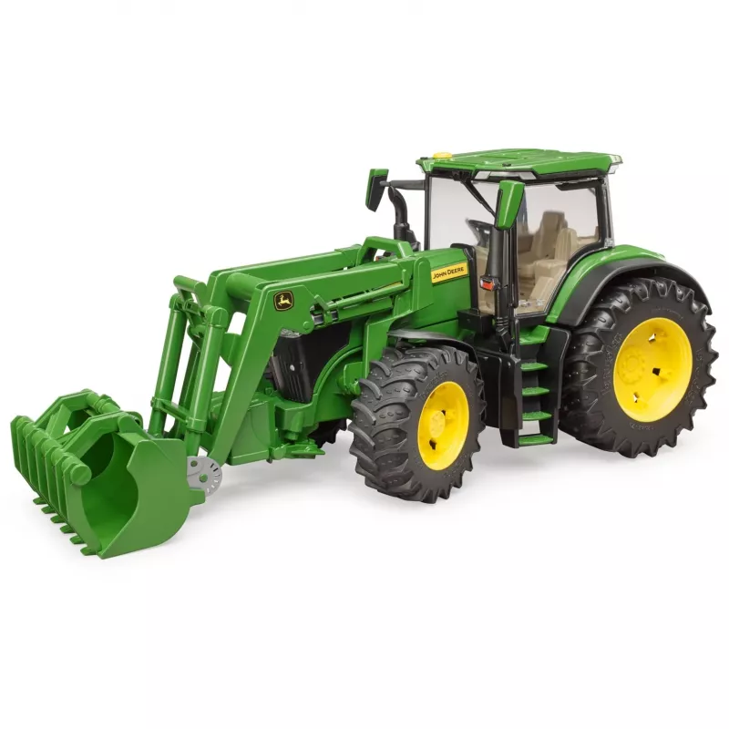 Traktors BRUDER John Deere 7R 350 rotaļlieta — ABS, ieteicamais vecums 3+