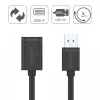 USB kabelis UNITEK Y-C447GBK 0,5 m USB 2.0 melns