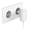 Lādētājs Belkin WCA005vfWH portatīvajiem datoriem, viedtālruņiem, planšetdatoriem, balts