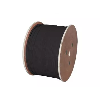 Alantec Cat6 F/UTP (FTP) tīkla kabelis uz ruļļa KIF6OUTS305 — 300 m, melns
