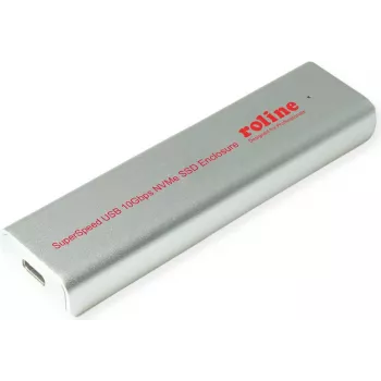 SSD korpuss ROLINE 16.01.4148 Sudraba M.2 10 Gbit/s USB Type-C