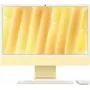 APPLE iMac Z1EK 59,62cm 23,5Zoll standarta stikls M4 10C CPU/10C GPU/16C N.E. 16GB 256GB SSD Gbit Eth MM NumKey TID DE Dzeltens (Z1EK-Z1EKD/A-07E980)