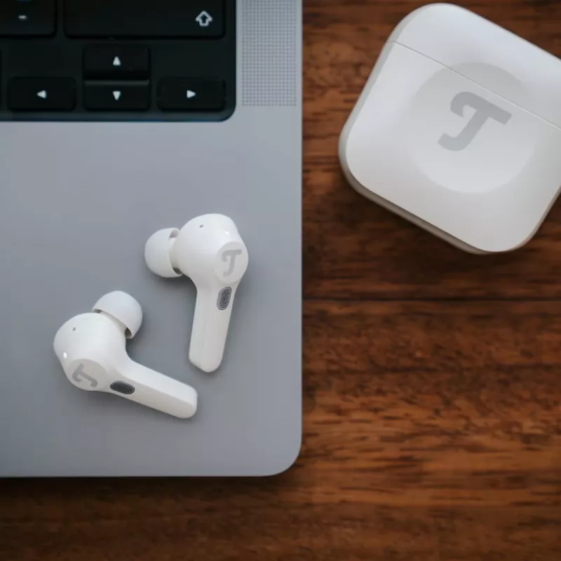 Teufel AIRY TWS Pro Bezvadu austiņas Iekšauss Zvani/Mūzika Bluetooth Balta