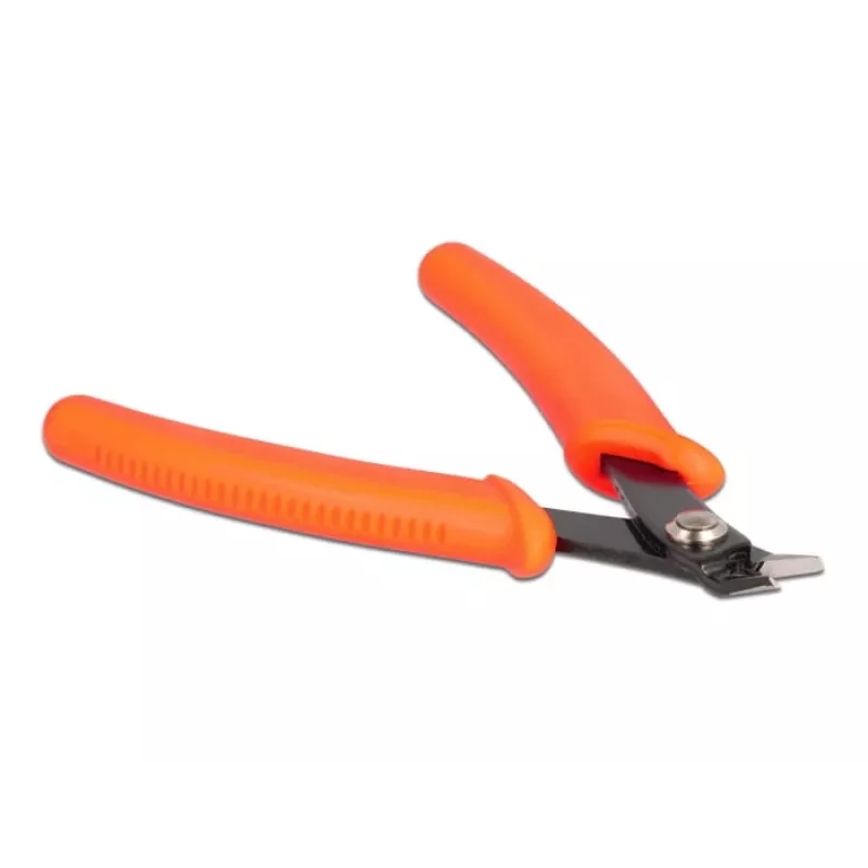 Diagonālās knaibles DeLOCK Side cutter oranžas 12,7 cm