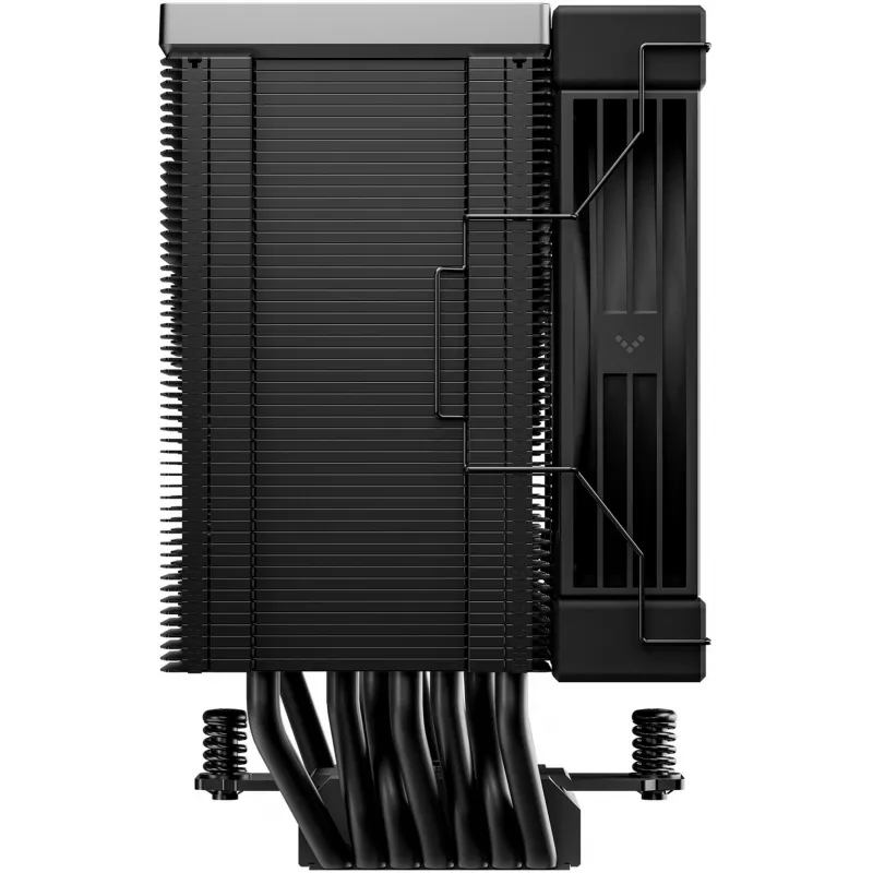 Gaisa dzesētājs DeepCool AK700 Digital NYX, 120 mm ventilators, maks. gaisa spiediens 5.13 mmH2O, 98×126×157 mm, melns