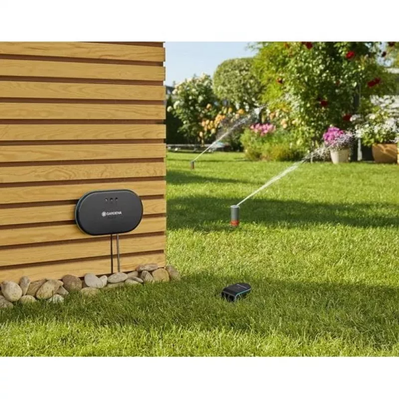 Gardena Set Smart Irrigation Control Sensor: apūdeņošanas dators līdz 6 vārstiem (24 V)