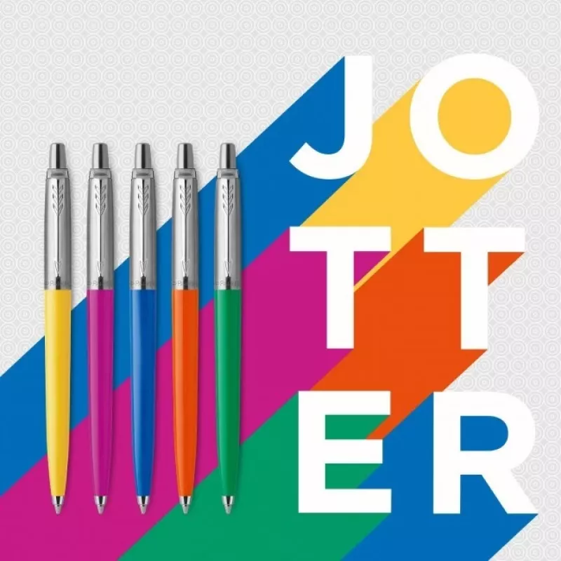 Parker Jotter Oriģinālss Blue klipša ievelkamā lodīšu pildspalva