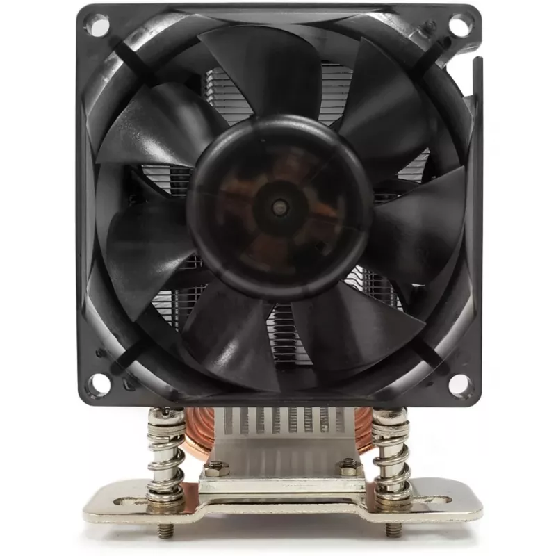 Inter-Tech A-35 procesora dzesētājs 8 cm Alumīnijs - Melns (88885512)