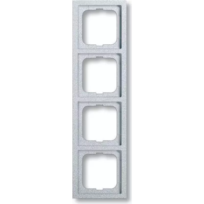 Busch-Jaeger 1754-0-4309. Produktfarbe: Aluminium, Markenkompatibilität: Busch-Jaeger. Breite: 80 mm, Höhe: 293 mm, Dicke: 1,1 cm (2CKA001754A4309)