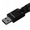 USB Wi‑Fi adapteris LANBERG NC-0300-WIE, USB 2.0, divas ārējās antenas 5 dBi, WLAN 300 Mbps, Ethernet/WLAN, melns
