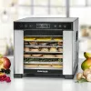 Pārtikas žāvētājs Rommelsbacher DA 650 600 W nerūsējošais tērauds, 0,5 m², 35–75 °C, 7 paplātes