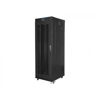 Rack cabinet LANBERG FF01-6837-23BL 37U freestanding 1900×600×800 mm IP20 Melns