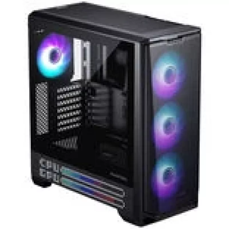 PHANTEKS Matrix Display jaunināšanas komplekts, 600 gaismas diožu, paredzēts XT View un Eclipse G400A – melns