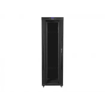Lanberg FF01-8242-12BL rack cabinet 42U Freestanding rack Melns