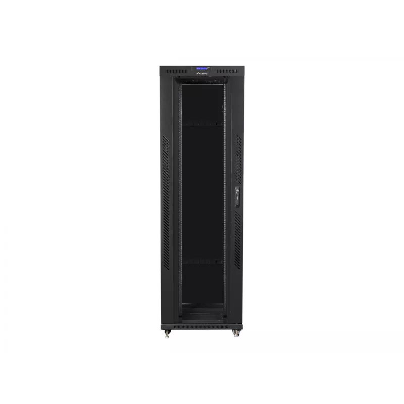 Lanberg FF01-8242-12BL rack cabinet 42U Freestanding rack Melns