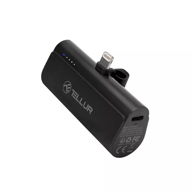 Pārnēsājams ārējais akumulators Tellur PD203 5000mAh