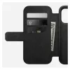 Ādas grāmatiņveida tālruņa vāciņš Nomad Modern Leather Folio iPhone 17 Pro — brūna, der 6,3 collu (16 cm) ekrānam, 4 karšu kabatas