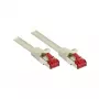 Tīkla kabelis Alcasa 2m Cat6 RJ-45 S/FTP pelēks