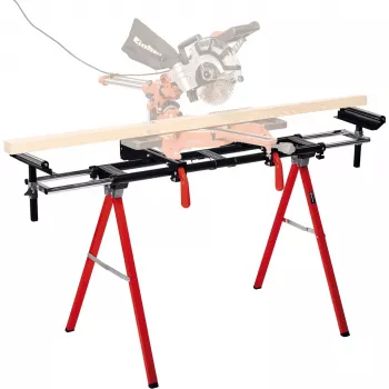 Einhell MSS 1608 zāģa statīvs 4 kājas Melns Sarkans Maksimālā kravnesība 80 kg