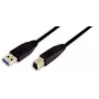 Logilink - USB kabelis - 9 kontaktu USB Type A (vīr.) - 9 kontaktu USB Type B (vīr.) - 3 m (USB 3.0) (CU0025)