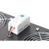 Jumta ventilators Digitus DN-19 FAN-2-WM-T-SW
