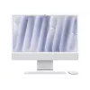 iMac 24 collas: M4 10/10, 24GB, 512GB SSD - Sudraba