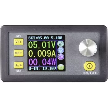 Joy-it JT-DPH5005 laboratorijas barošanas bloks, regulējams 0–50 V 0–5 A 250 W skrūvju spailes attālināti vadāms, programmējams, plāns formas faktors Izejas 1 x (JT-DPH5005)