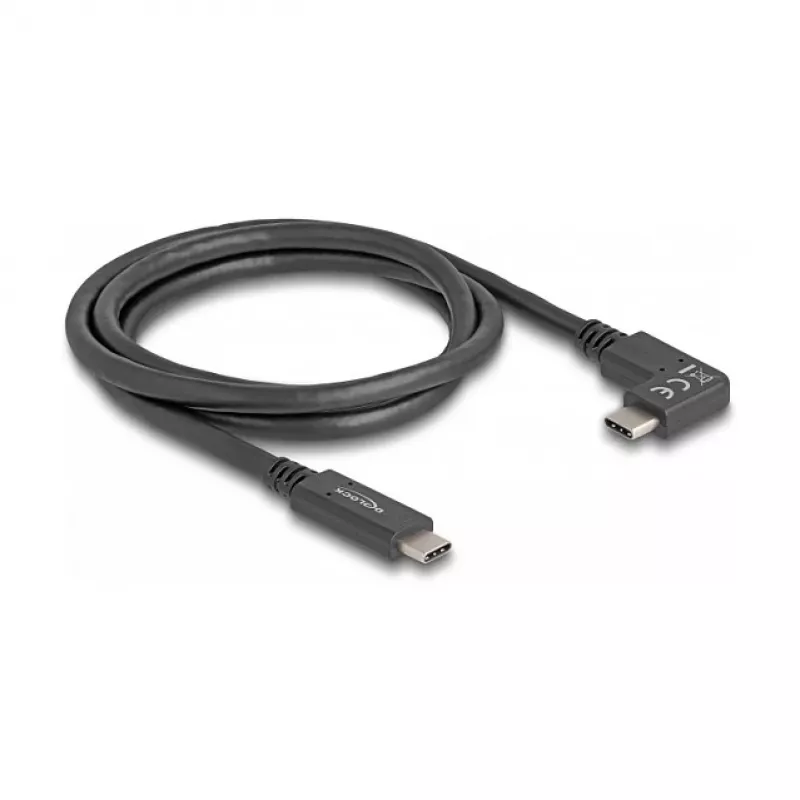 USB kabelis DeLOCK 80037 1 m USB C melns