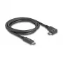 USB kabelis DeLOCK 80037 1 m USB C melns