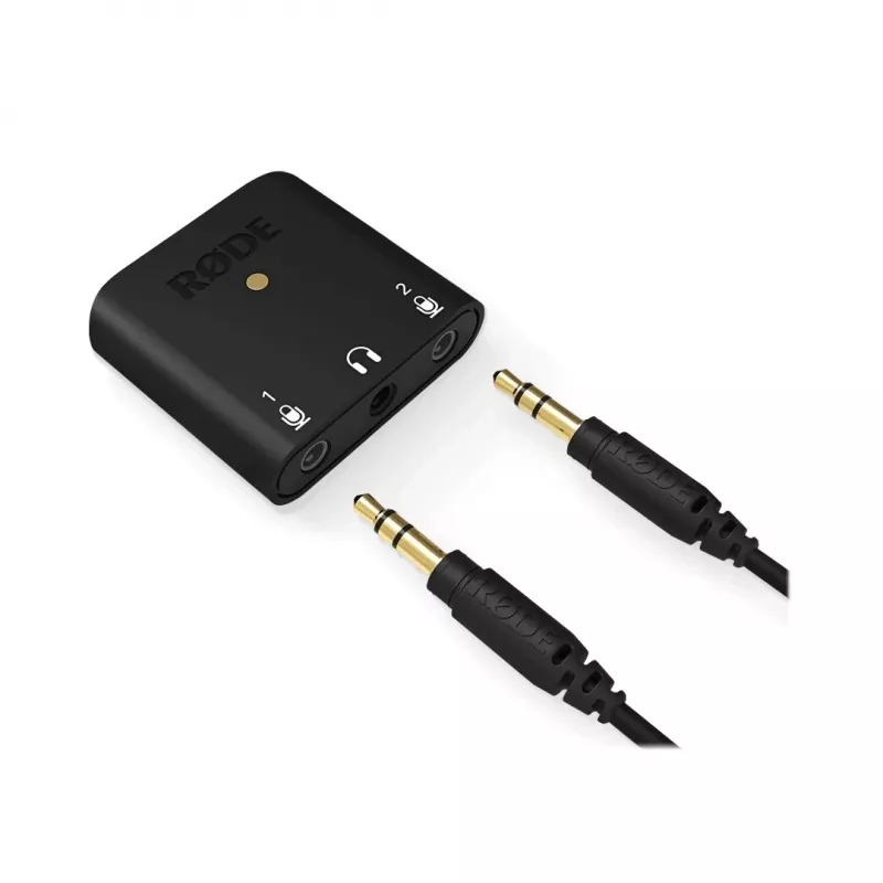 RØDE AI-Micro audio interfeiss Divu kanālu 24 bitu 48 kHz Melns