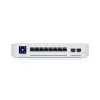 Ubiquiti UniFi Enterprise 8 PoE pārvaldīts L3 2.5G Ethernet (100/1000/2500) Power over Ethernet (PoE) Nerūsējošais tērauds