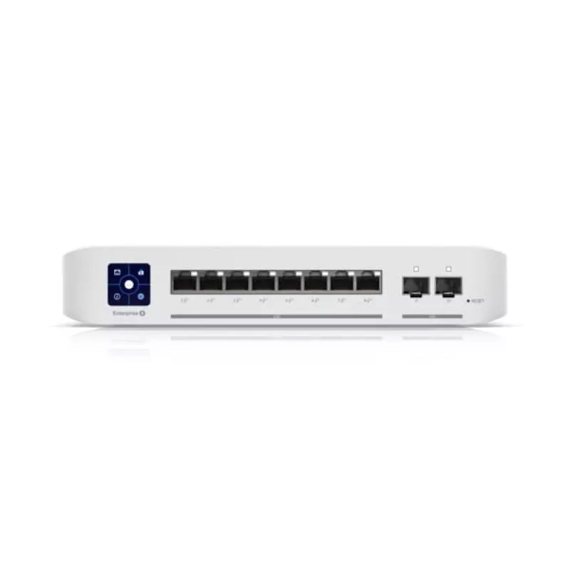 Ubiquiti UniFi Enterprise 8 PoE pārvaldīts L3 2.5G Ethernet (100/1000/2500) Power over Ethernet (PoE) Nerūsējošais tērauds