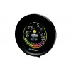 BLAUPUNKT WS35BK APP laika stacija — LCD displejs, temperatūra un mitrums, modinātājs, kalendārs, lietotnes savienojamība, 94×94×27 mm