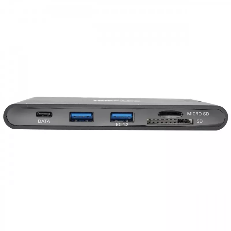USB-C dokstacija - 4K HDMI, VGA, USB 3.2 Gen 1, USB-A/C centrmezgls, Gigabit Ethernet, atmiņas karšu sloti, 100 W PD uzlāde